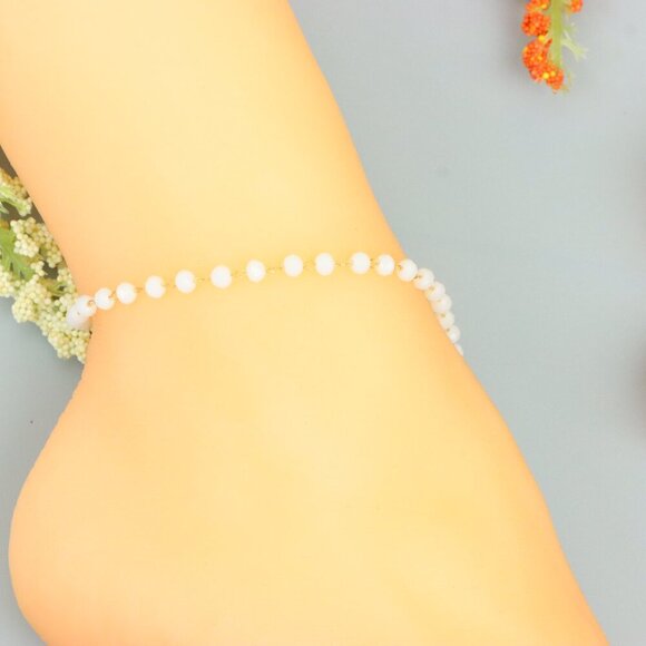 Handmade Anklet – A Stylish Choice for Women, Thoughtful Gift Idea, EVCH1211 - Picture 2 of 8